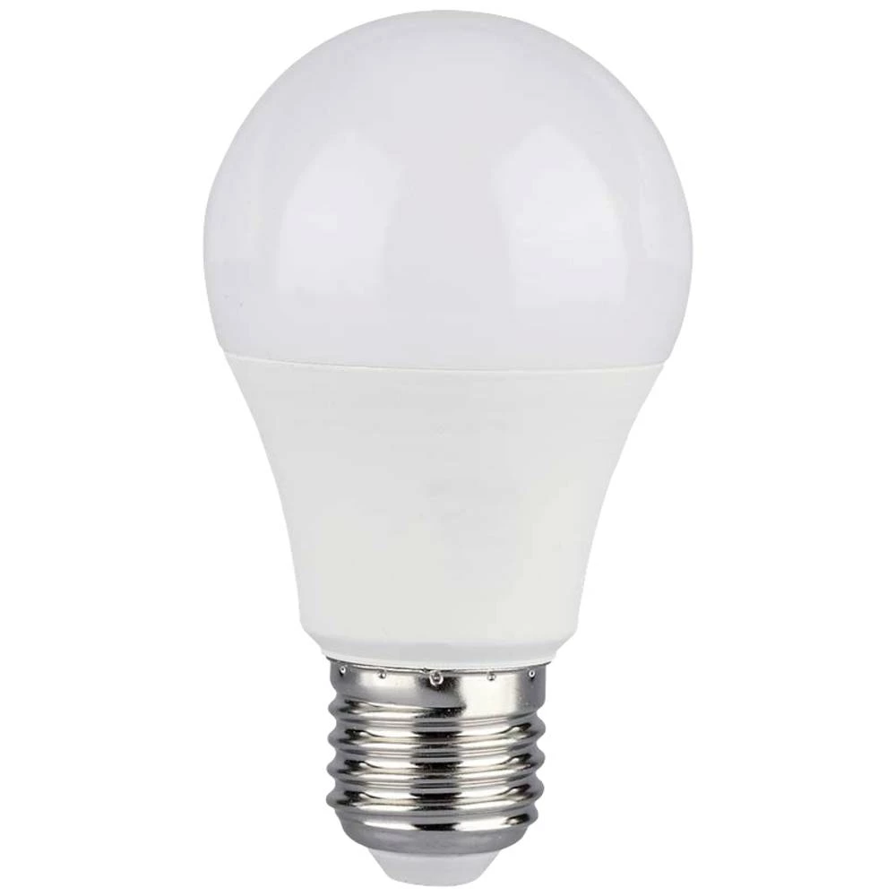 V-TAC 21179 LED Energetska učinkovitost 2021 F (A - G) E27 oblik kruške 10.5 W = 75 W hladno bijela   1 St. slika