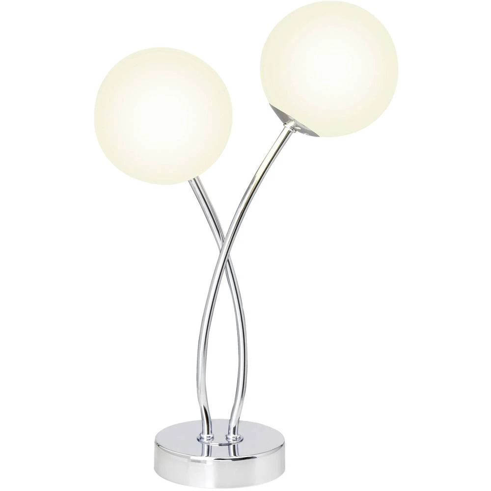 Brilliant Stajaće/stolne svjetiljke G39642/75 Krom boja, Bijela G9 slika