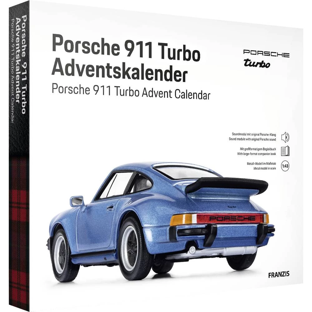 Franzis Verlag Porsche 911 Turbo kompleti adventski kalendar slika