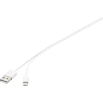 Basetech iPad/iPhone/iPod podatkovni kabel/kabel za punjenje [1x muški konektor USB 2.0 tipa a - 1x muški konektor Apple