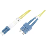 Digitus DK-292SCA3LC-10 Glasfaser svjetlovodi priključni kabel [1x muški konektor sc/apc 8° - 1x muški konektor lc] 9/125 µ Singlemode OS2 10.00 m