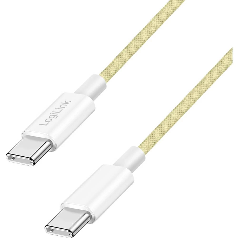 LogiLink USB-C kabel USB 2.0 USB-C® utikač 1.5 m žuta CU0354 slika