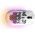 Steelseries Aerox 3 Bluetooth®, bežični igraći miš optički ergonomski, osvjetljen bijela slika