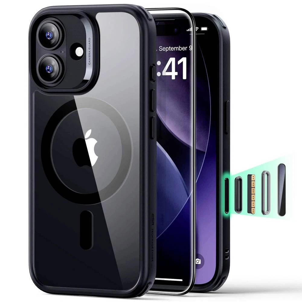 ESR torbica Apple iPhone 17 crna, prozirna 1A88900201 slika
