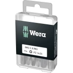 Wera 855/1 Z DIY SiS 05072405001 križni bit PZ 3 čelik za alat čvrsto tvrd D 6.3 10 St.