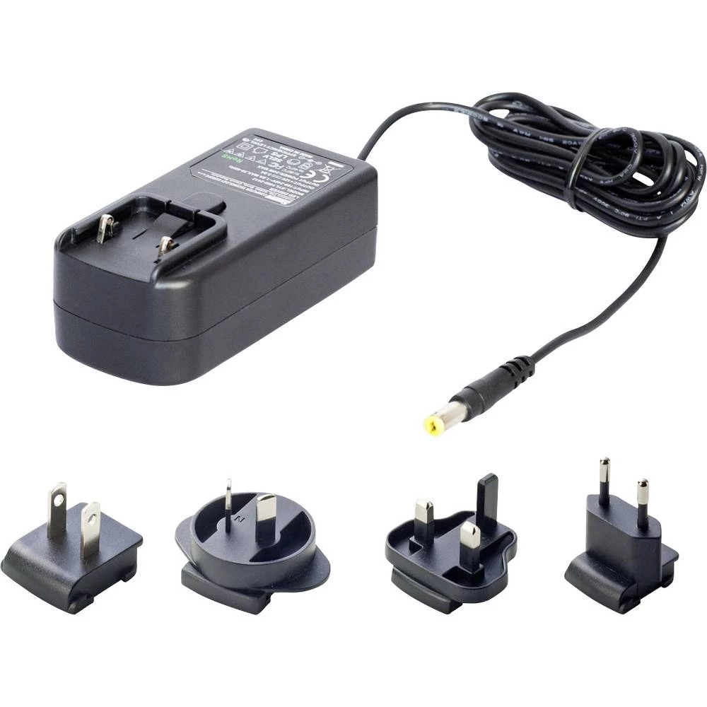 Dehner Elektronik SYS 1460-1105-W2E 2,1x5,5x11mm | with Plug-Set: EU/US/UK/AUS AC/DC stolno i priključno napajanje 5 V/D slika