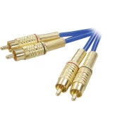 SpeaKa Professional SP-7870200 Cinch audio priključni kabel [2x muški cinch konektor - 2x muški cinch konektor] 5.00 m p