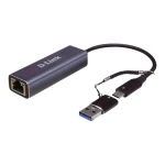 D-Link DUB-2315 mrežni adapter 2.5 GBit/s USB, USB-C®, LAN (10/100/1000 MBit/s)