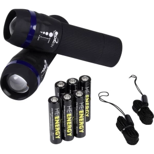 Heitech Zoom-Light LED Džepna svjetiljka baterijski pogon 60 lm 67 g slika