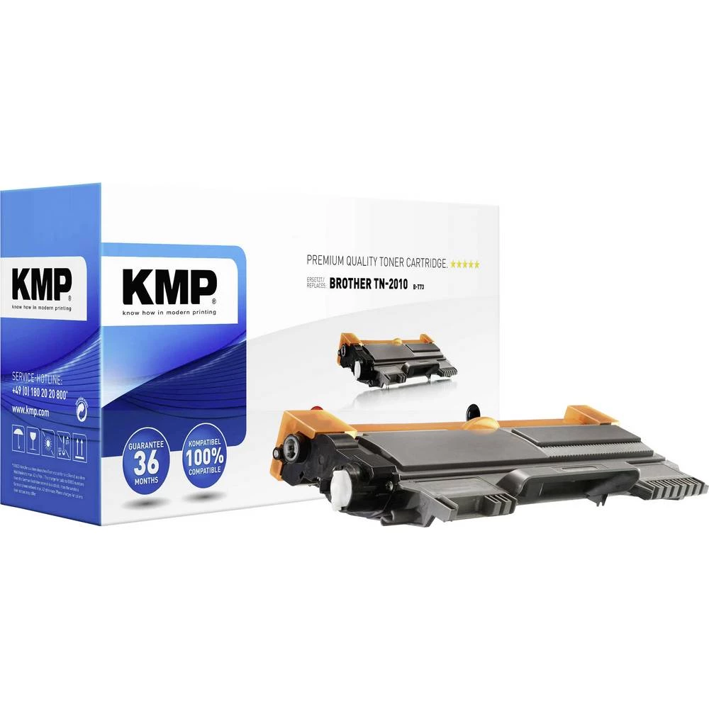 KMP Toner zamijena Brother TN-2010, TN2010 Kompatibilan Crn 1000 Stranica B-T73 slika