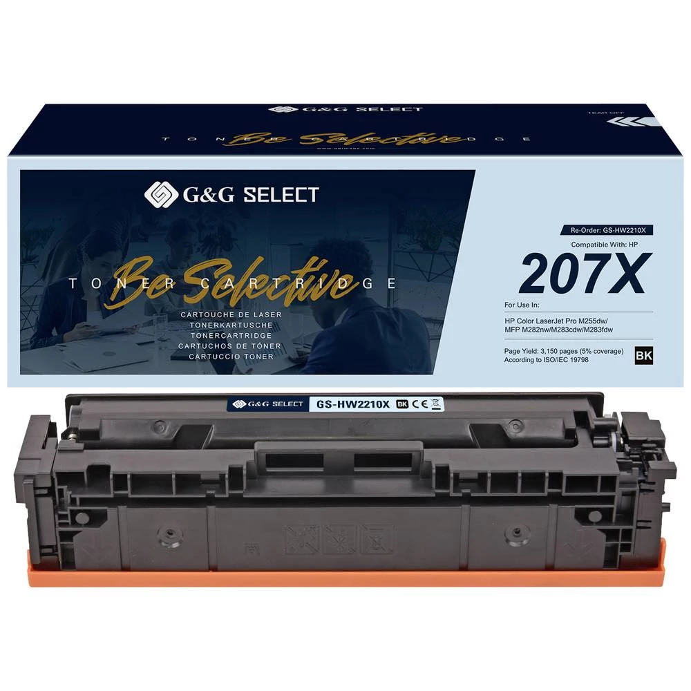 G&G toner zamijenjen HP 207X kompatibilan  crn  W2210X(207X) GS-HW2210X(207X) slika