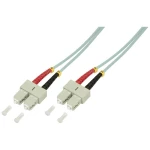LogiLink FP3SC00 Glasfaser svjetlovodi priključni kabel [1x muški konektor sc - 1x muški konektor sc] 50/125 µ Multimode