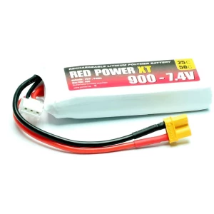 Red Power lipo akumulatorski paket za modele 7.4 V 900 mAh  25 C softcase XT30 slika