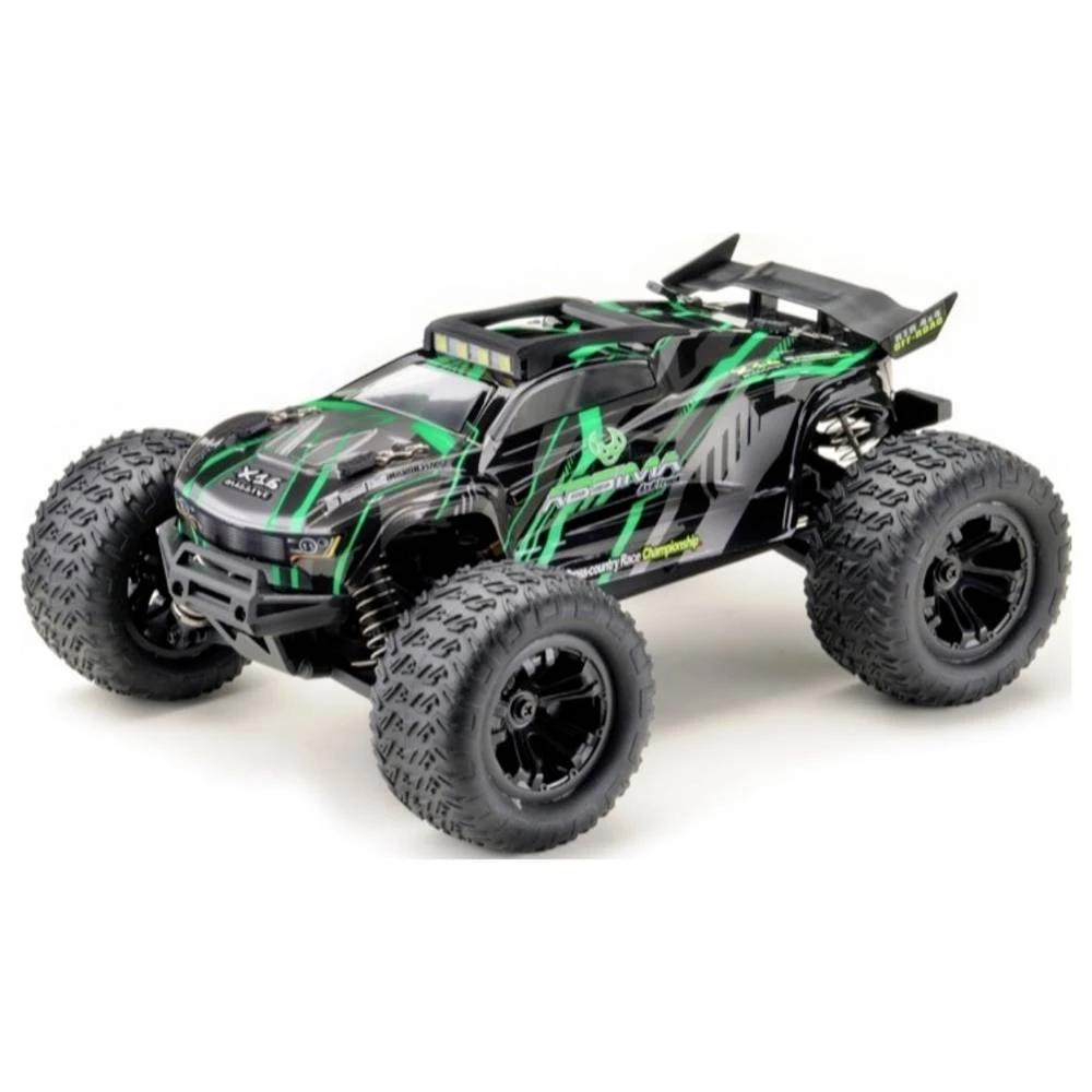 Absima Mini AT zelena, siva s četkama 1:16 RC model automobila električni Truggy pogon na sva četiri kotača (4wd) RtR 2, slika