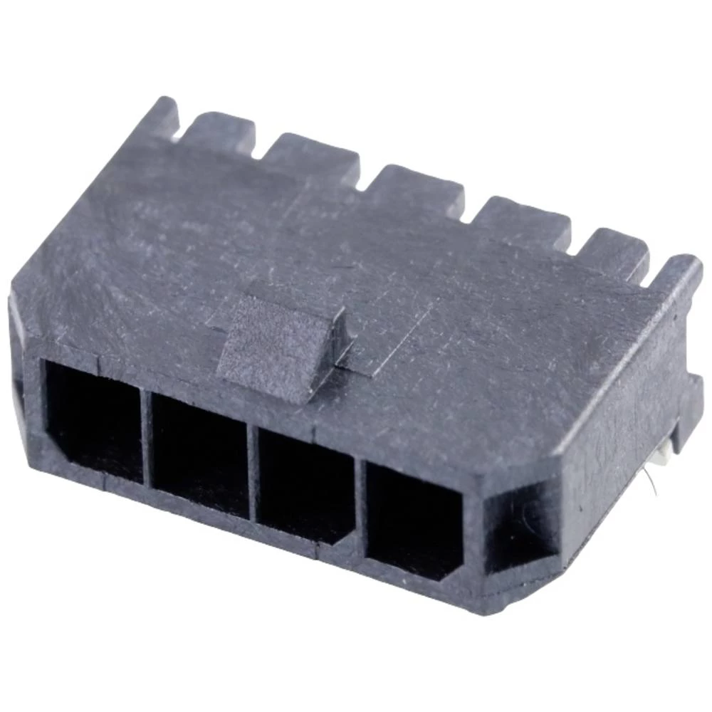 Molex ugradna standardna letva s muškim kontaktima Ukupan broj polova 4 Raster: 3.00 mm 436500409 1 St. Tape on Full ree slika