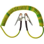 Gifas Električni spiralni kabel za uzemljenje 1x6.0qmm zeleno-žuti 4160POTIFLEX/2XEZ Gifas Electric 248769 struja priključni kabel  zelena, žuta 0.6 m