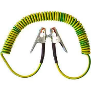 Gifas Električni spiralni kabel za uzemljenje 1x6.0qmm zeleno-žuti 4160POTIFLEX/2XEZ Gifas Electric 248769 struja priključni kabel  zelena, žuta 0.6 m slika