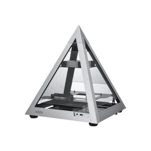 AZZA Pyramid Mini bench table kućište za računala aluminij boja, crna slika