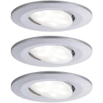 LED ugradno svjetlo za kupaonicu 3-dijelni komplet 19.5 W Neutralno-bijela Paulmann 99933 Calla Krom (mat) boja