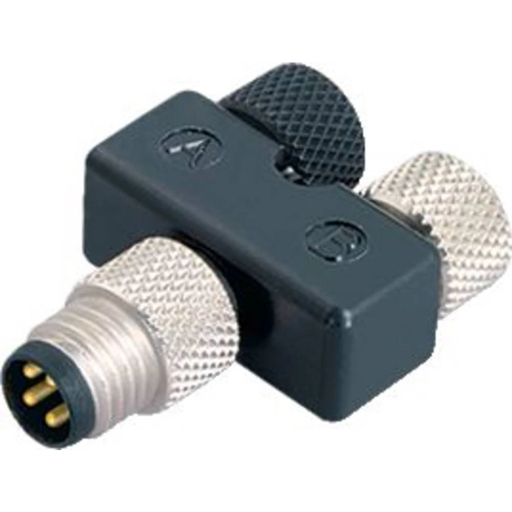 binder 79 5280 00 04-20 razdjenik i adapter za senzor/aktivator žženski konektor, ravni Broj polova: 4, 3 1 St. slika