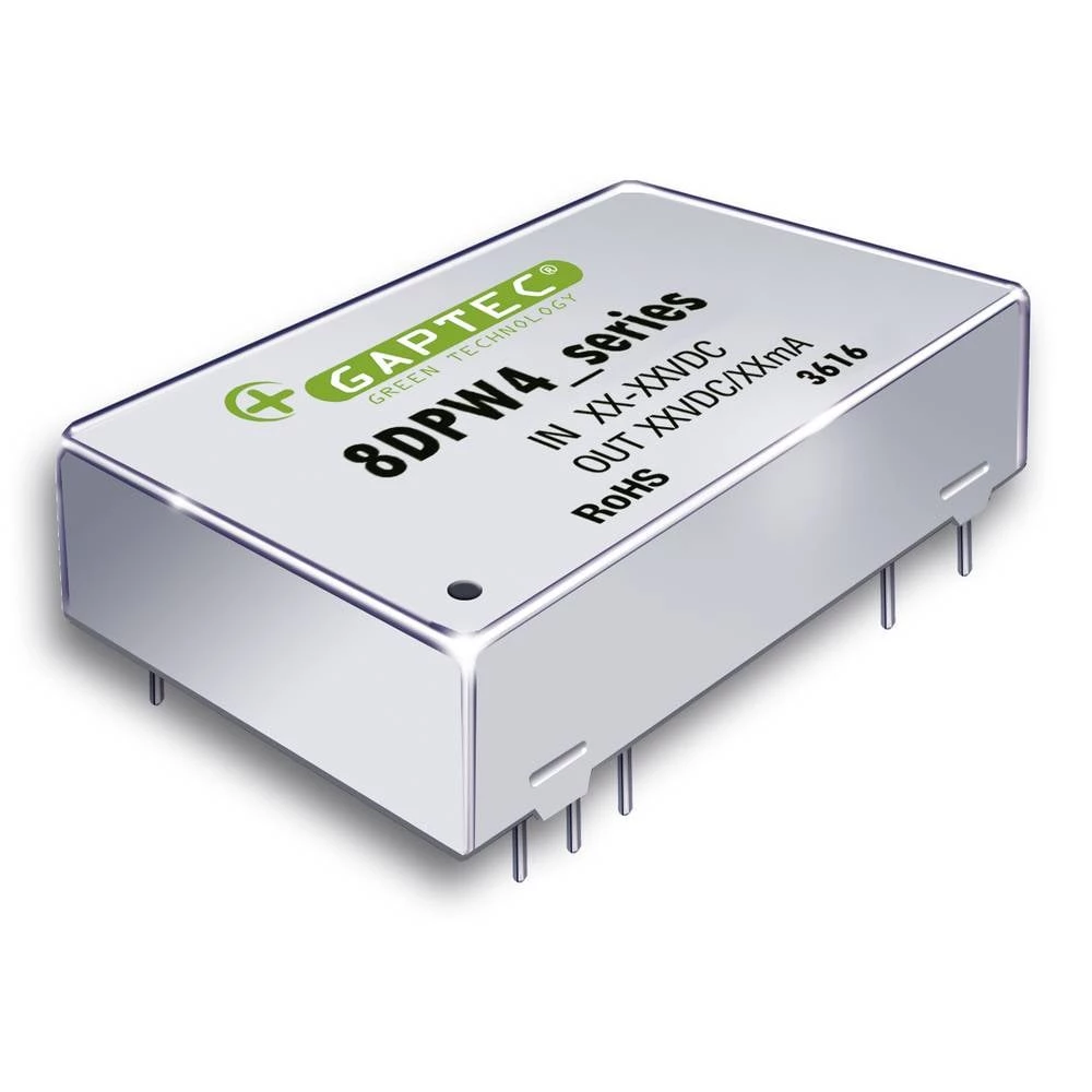 Gaptec  8DPW4_2405S1.6  DC/DC  pretvarač       1.6 A  8 W    Content 1 St. slika