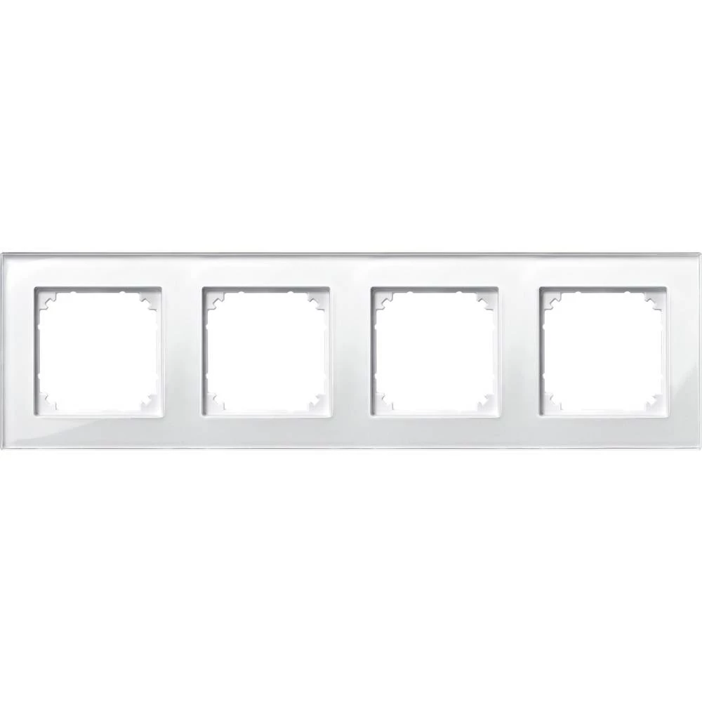 Merten 4-struki Okvir Sustav M, M-Plan Bijela 489419 slika