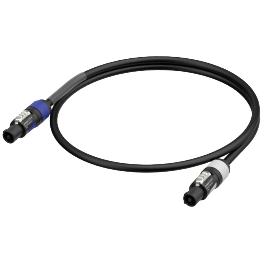 Neutrik 1036402 struja priključni kabel crna 5 m slika