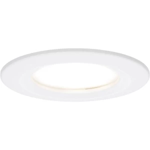 LED ugradna svjetiljka Nova Plus Coin postolje kruta IP44 okrugla 78mm Coin 3x6W 3x425lm 230V 2700K mat bijela Paulmann  LED ugradno svjetlo za kupaonicu 3-dijelni komplet    18 W  mat-bijela slika