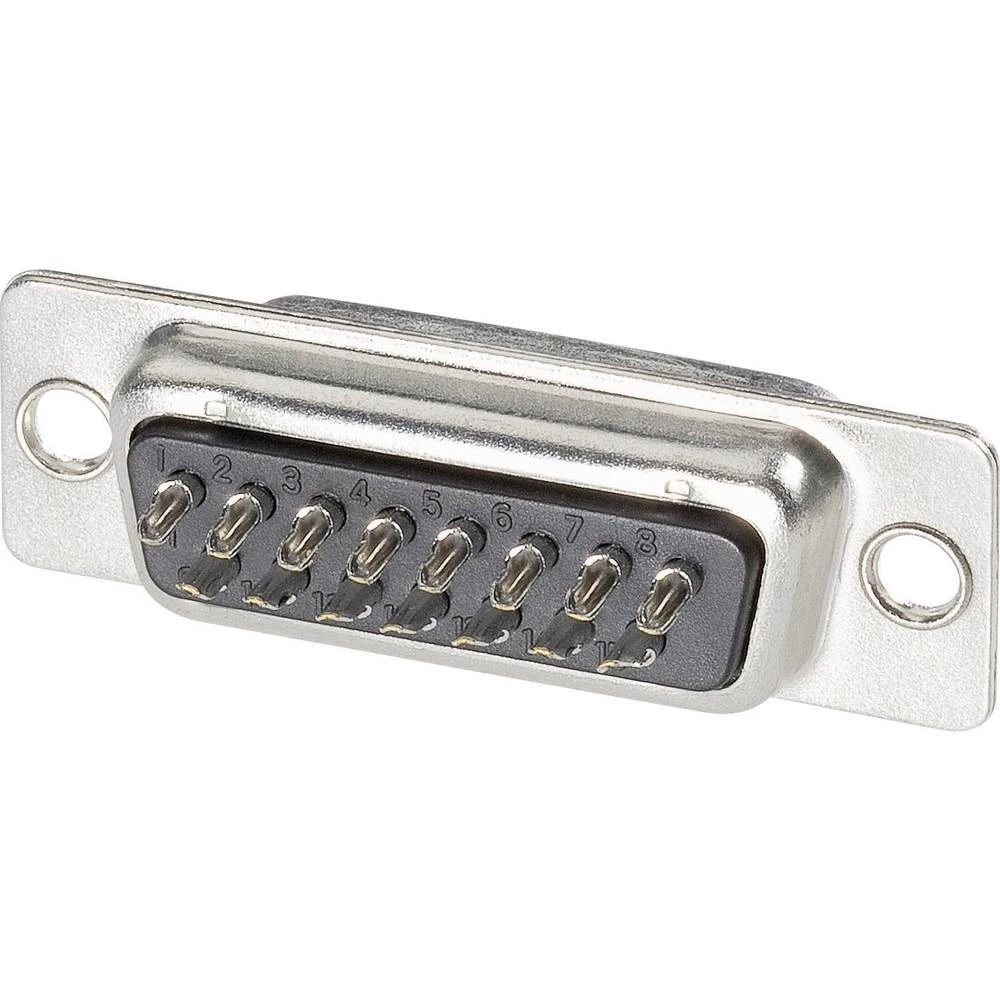 TE Connectivity AMPLIMITE HD-20 5-747909-2 ženski konektor D-Sub 180 ° Broj polova (broj): 15 lemni kup 1 St. slika