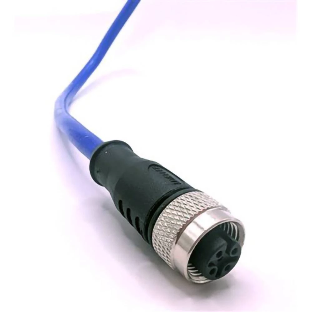 Mueller Electric C4C81M005 utični konektor za senzor/aktivator M12 žženski konektor, ravni 5 m Broj polova: 4 1 kom. slika