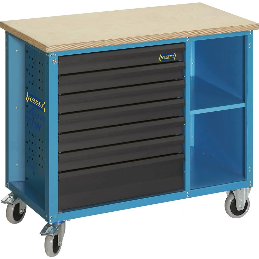 Hazet 177W-7 Mobilni radni stol (Š x V) 520 mm x 934 mm slika
