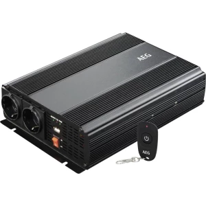 AEG inverter 1000 W 12 V/DC - 230 V/AC udaljeno upravljanje slika