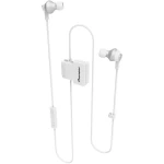 Bluetooth® Sportske Naglavne slušalice Pioneer SE-CL6BT-W U ušima Slušalice s mikrofonom, Kontrola glasnoće, Otporne na znoj