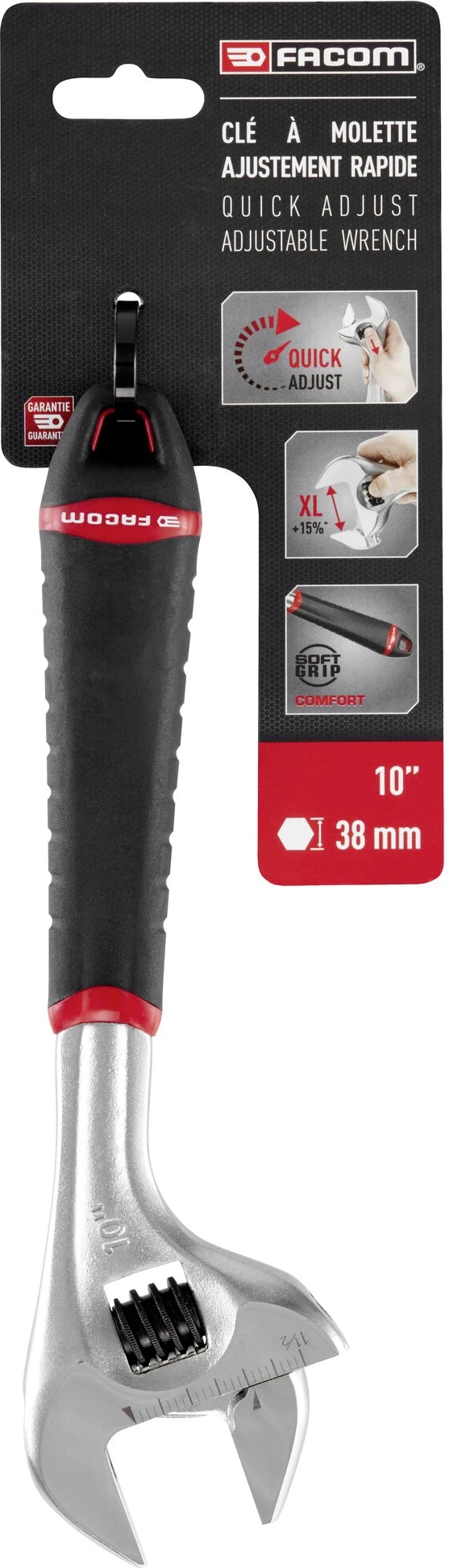 Facom 101.10G ključ sa podešavanjem 1 - 38 mm slika