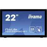 Zaslon na dodir 54.6 cm (21.5 ") Iiyama T2235MSC-B1 1920 x 1080 piksel 16:9 6 ms USB, VGA, DVI, DisplayPort VA LED