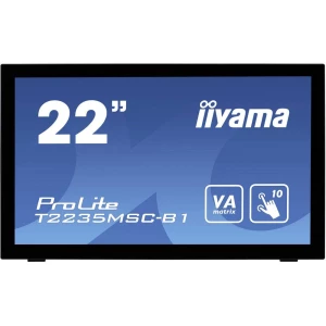 Zaslon na dodir 54.6 cm (21.5 ") Iiyama T2235MSC-B1 1920 x 1080 piksel 16:9 6 ms USB, VGA, DVI, DisplayPort VA LED slika