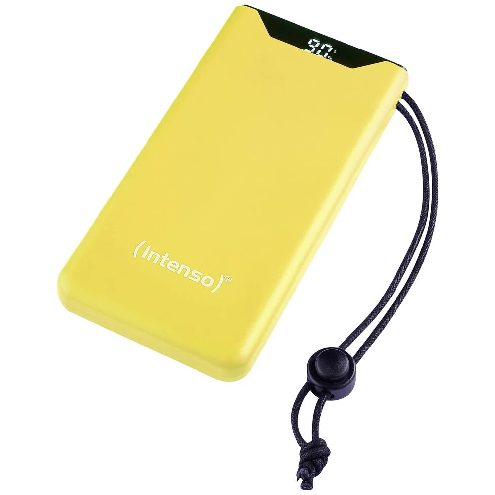 Intenso F10000 powerbank (rezervna baterija) 10000 mAh Quick Charge, Power Delivery LiPo USB a, USB-C® žuta prikaz statu slika