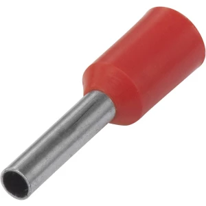 Kabelski završetak 1 x 10 mm² x 18 mm Izolirani dio Crvena TRU COMPONENTS 1091298 100 ST slika