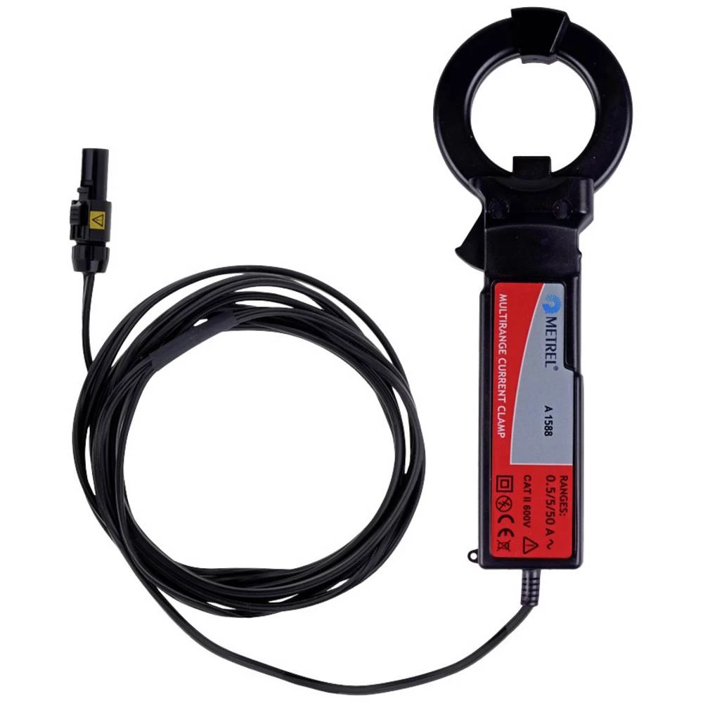 Metrel A 1588 adapter za strujna kliješta Mjerni raspon A/DC (raspon): 0.50 - 50 A slika