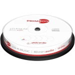 CD-R Audio prazan Primeon 2761111 10 ST Vreteno Za tiskanje