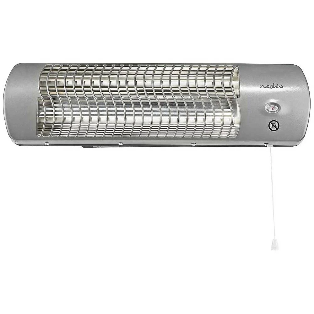 Nedis HTBA10GY brzi grijač za kupku 1200 W 12 m² siva slika