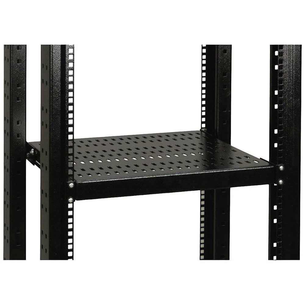 Conteg 26205063 19 palac polica za uređaje mrežnog ormara crna slika