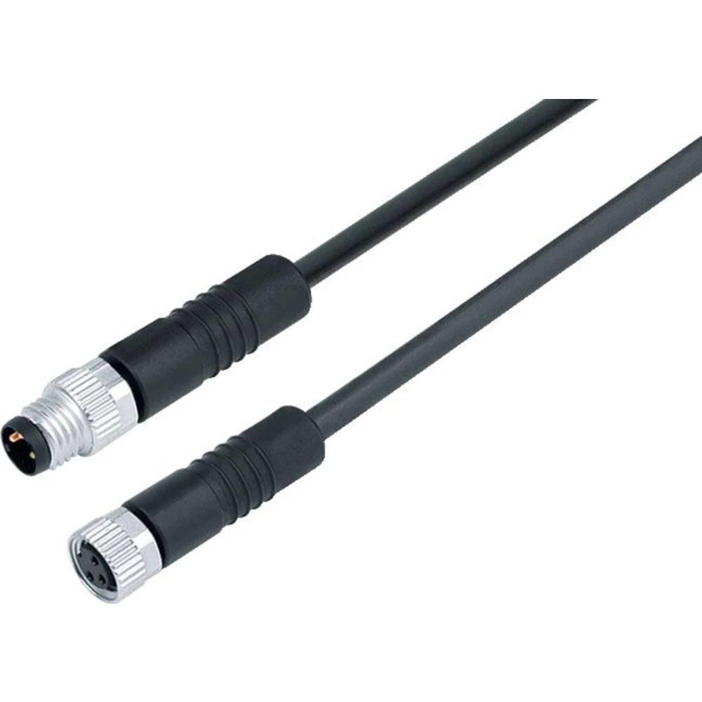 binder 77 3406 3405 20004-0200-20 utični konektor za senzor/aktivator, konfekcionirani žženski konektor, ravni, ravni mu slika