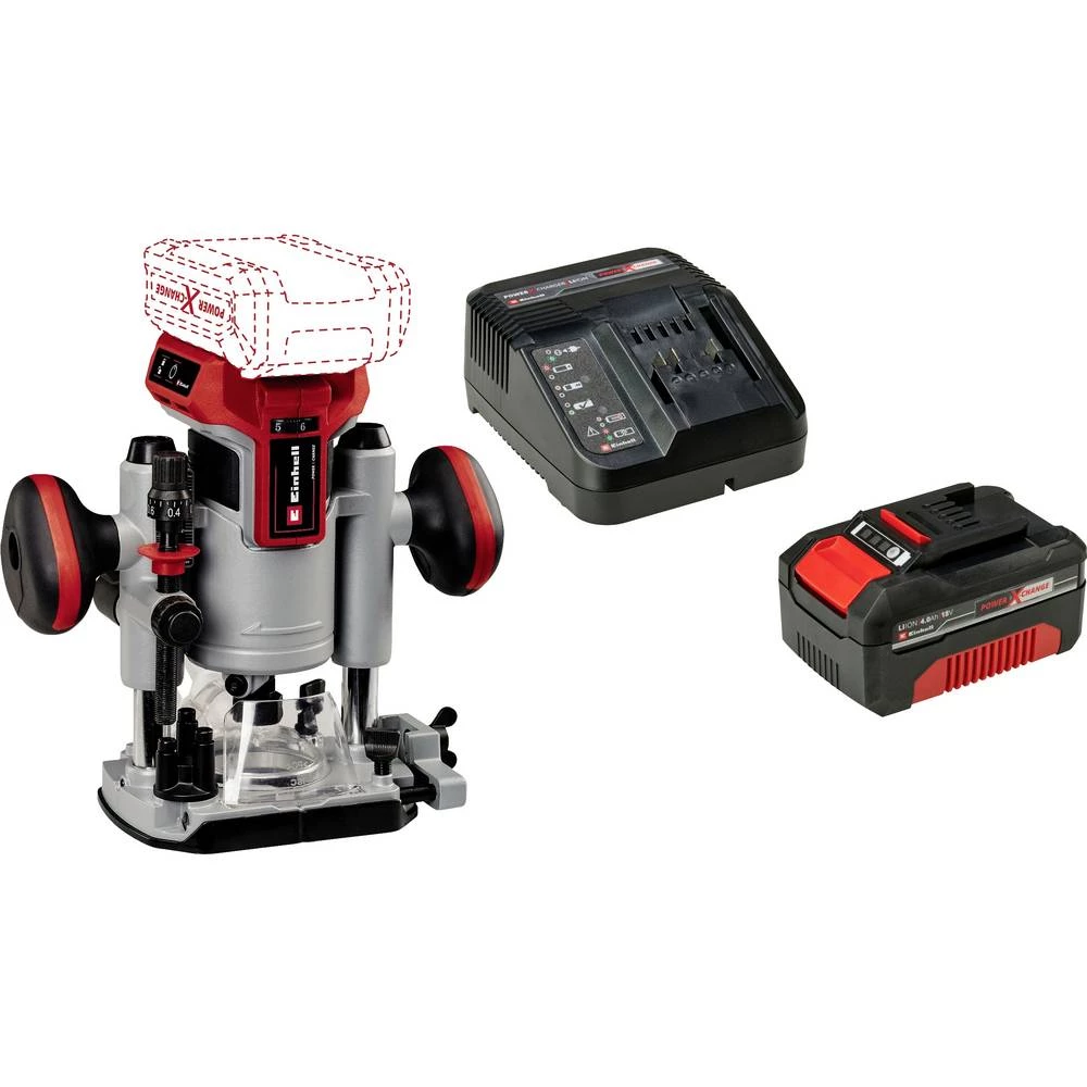 Einhell vertikalna glodalica 4350410+4512042 uklj. akumulator, uklj. punjač slika