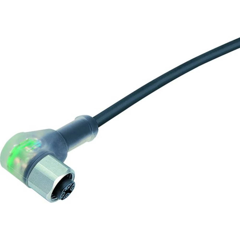 binder 77 3834 0000 50003-1000-20 utični konektor za senzor/aktivator, konfekcionirani ženski konektor, kutni 10 m Broj slika