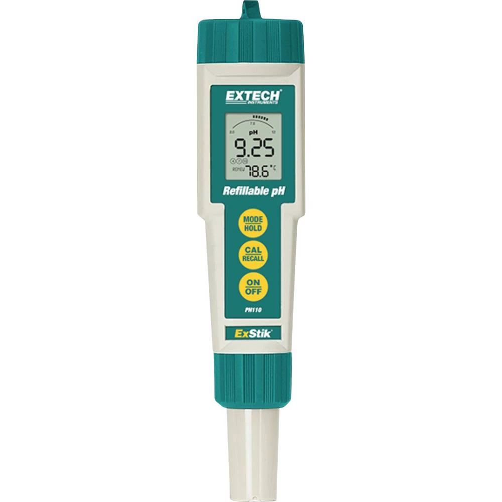 Extech PH110 mjerač pH vrijednosti pH vrijednost, temperatura slika