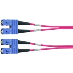 Staklena vlakna Svjetlovodi Priključni kabel [1x Muški konektor SC - 1x Muški konektor SC] 50/125 µ Multimode OM2 2 m Tele