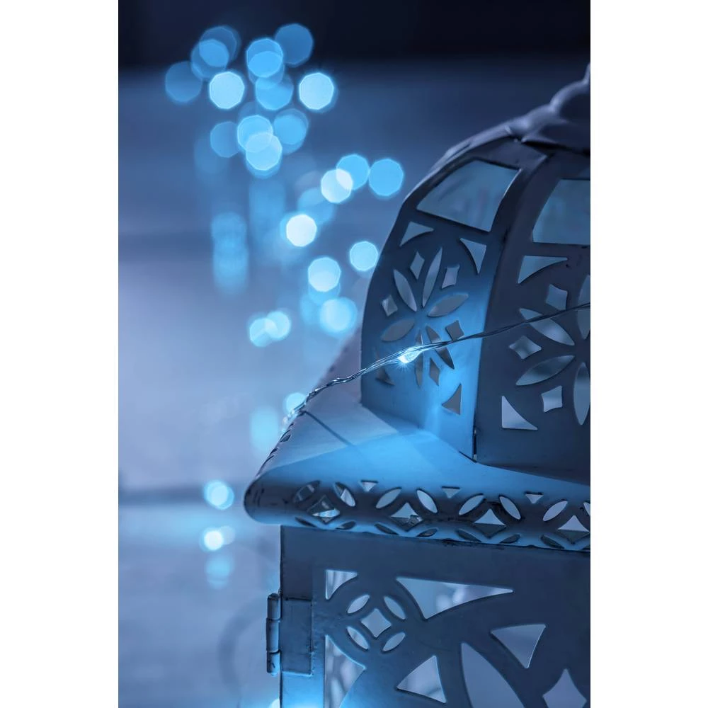 Konstsmide 6330-590 Mikro svjetlosni lanac Unutra ATT.CALC.EEK: A (A++ - E) strujni pogon LED RGB Osvjetljena duljina: 4.9 m