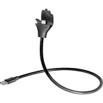 Maxtrack USB 2.0 Priključni kabel [1x Muški konektor Apple Dock Lightning - 1x Muški konektor USB 2.0 tipa A] 0.5 m Crna
