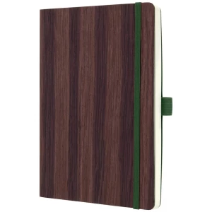 SIGEL Conceptum notebook - Nature Edition - drveno zrno - točkasto (isprekidane linije) - cca. A5 - smeđa - meki uvez - 194 stranice - FSC-certificirano Sigel CO674 bilježnica točkasta linija (toč... slika